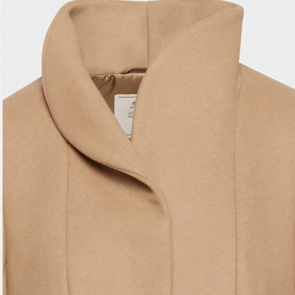 Aritzia Cocoon Wool Cashmere Coat size Medium - Picture 4 of 11